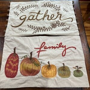 Pottery Barn Fall Pillow Covers